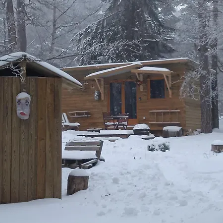 Chalet Hibou 1 Couchage En 140 Domaine De La Mamounette Champclause Exterior photo
