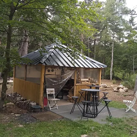 Chalet Hibou 1 Couchage En 140 Domaine De La Mamounette Champclause Exterior photo